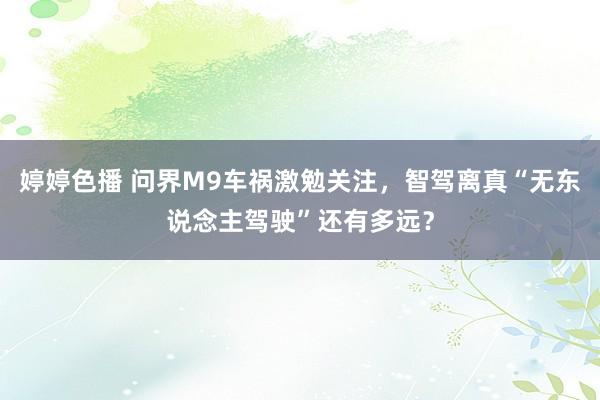 婷婷色播 问界M9车祸激勉关注，智驾离真“无东说念主驾驶”还有多远？