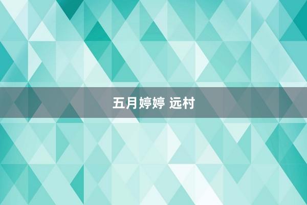 五月婷婷 远村
