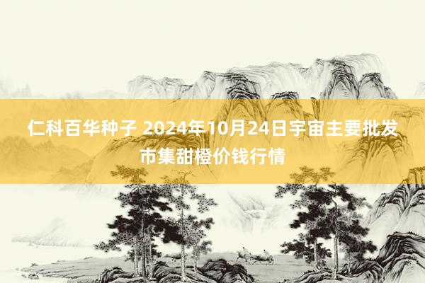 仁科百华种子 2024年10月24日宇宙主要批发市集甜橙价钱行情