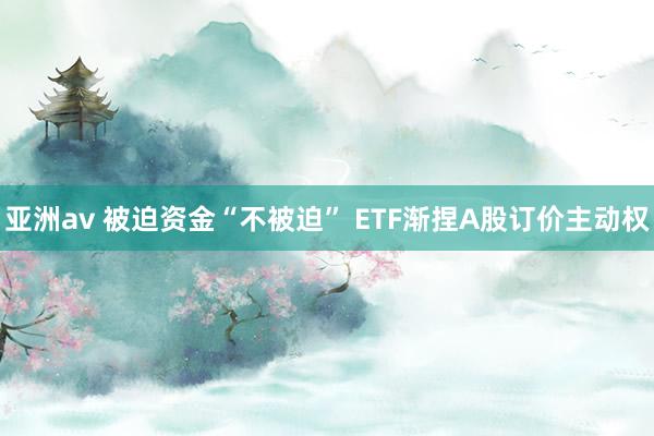 亚洲av 被迫资金“不被迫” ETF渐捏A股订价主动权