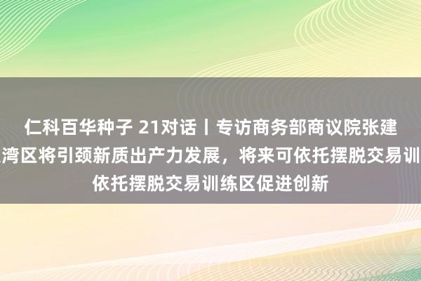 仁科百华种子 21对话丨专访商务部商议院张建平：粤港澳大湾区将引颈新质出产力发展，将来可依托摆脱交易训练区促进创新