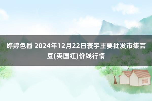 婷婷色播 2024年12月22日寰宇主要批发市集芸豆(英国红)价钱行情